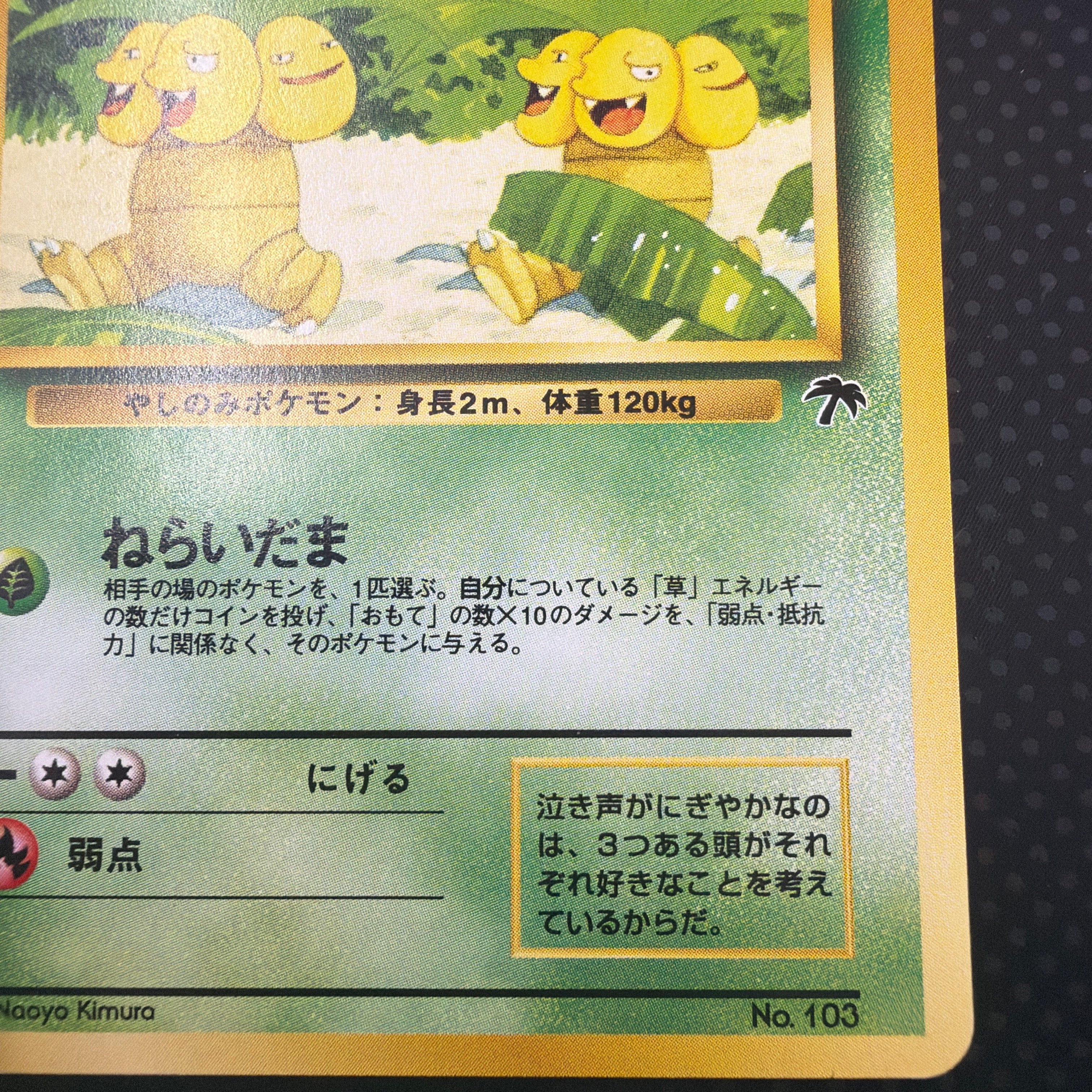 状態A ナッシー　旧裏　サザンアイランド　プレミアムファイル　No.103