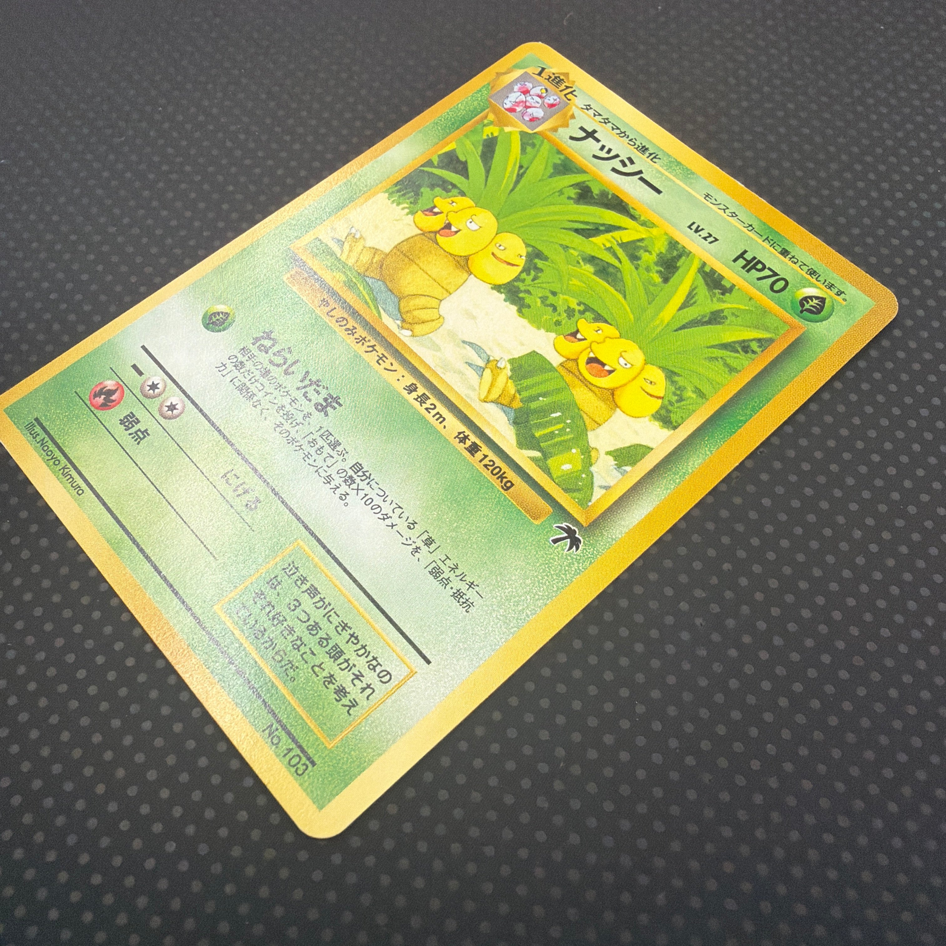 状態A ナッシー　旧裏　サザンアイランド　プレミアムファイル　No.103