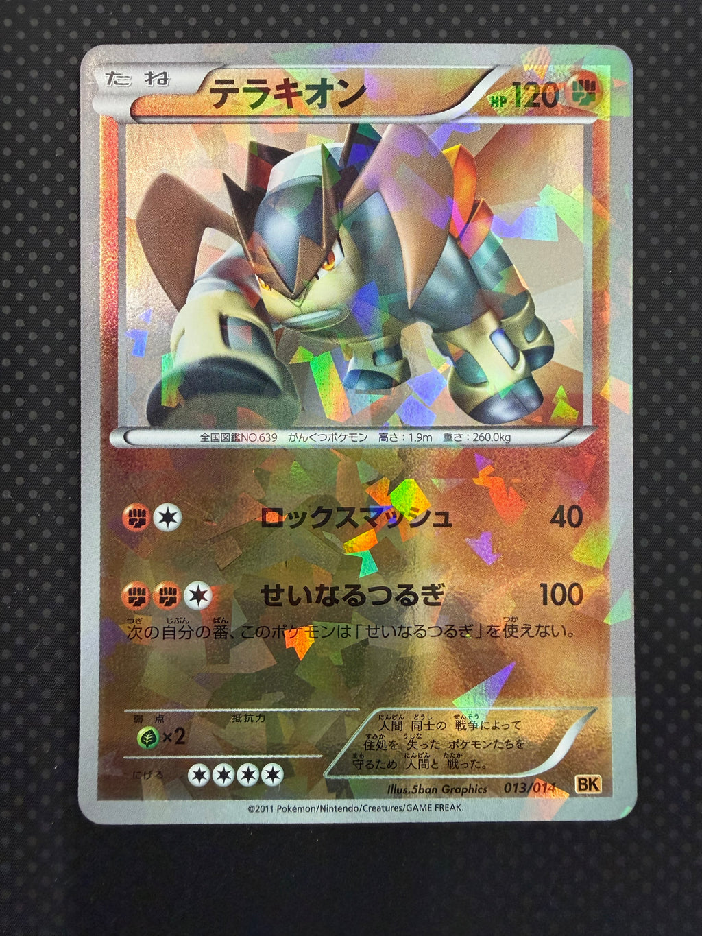 状態A+ テラキオン ミラー 013/014 BK